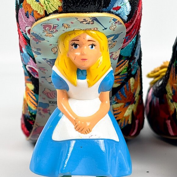 Irregular Choice x Disney Alice in Wonderland Flowers Can’t Talk Heels – Size 39 - Picture 11 of 11